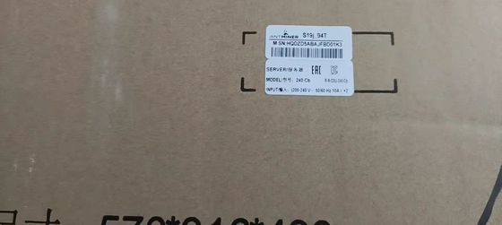 BTC鉱山のためのSHA256 Bitmain Antminer S19J第94 3100W 29.5 J/TH