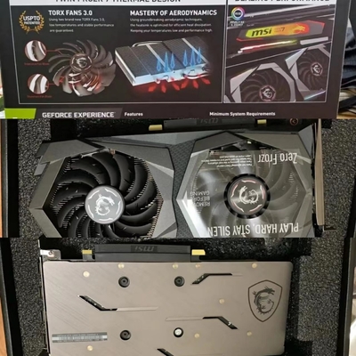 1830MHz MSI GeForce GTX 1660の極度の賭博X 6GBのグラフィックス・カードTU116 LHR無し