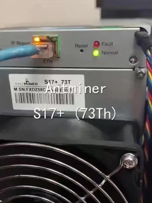 抗夫とAsic Bitmain Antminer S17+ 73T 3kw S17 340mm*178mm*304.3mm