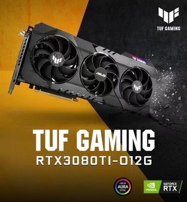 GA102-225鉱山の装備のグラフィックス・カードASUS GeForce RTX 3080Ti OC 12GB